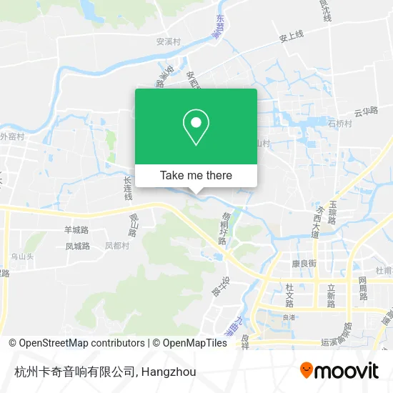 杭州卡奇音响有限公司 map