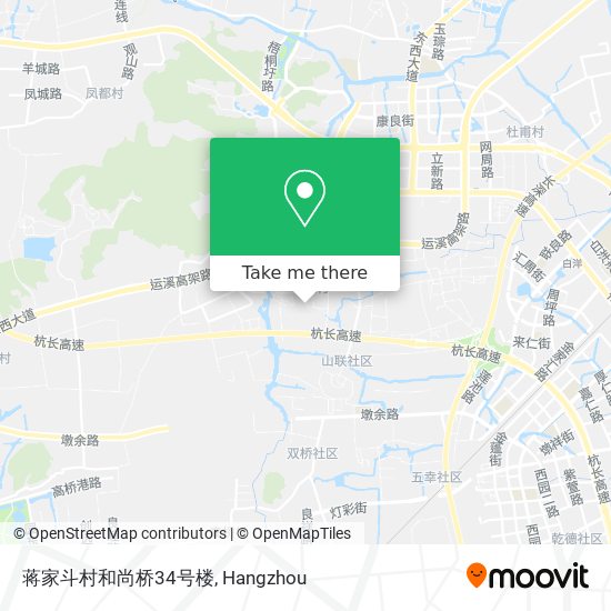 蒋家斗村和尚桥34号楼 map