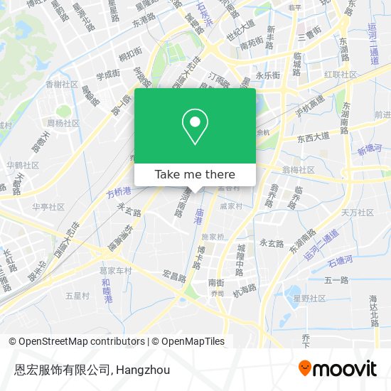 恩宏服饰有限公司 map