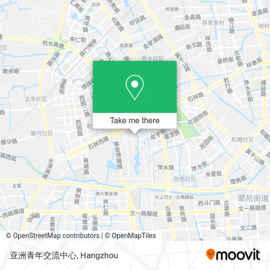 亚洲青年交流中心 map