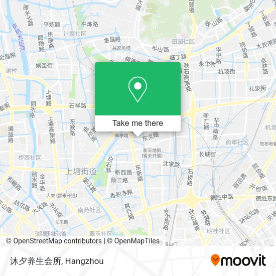 沐夕养生会所 map