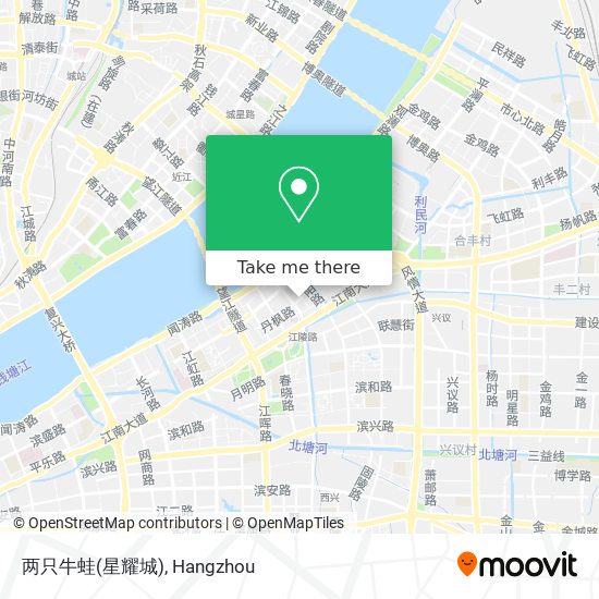 两只牛蛙(星耀城) map