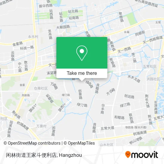 闲林街道王家斗便利店 map