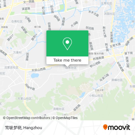 莺嗁梦晓 map