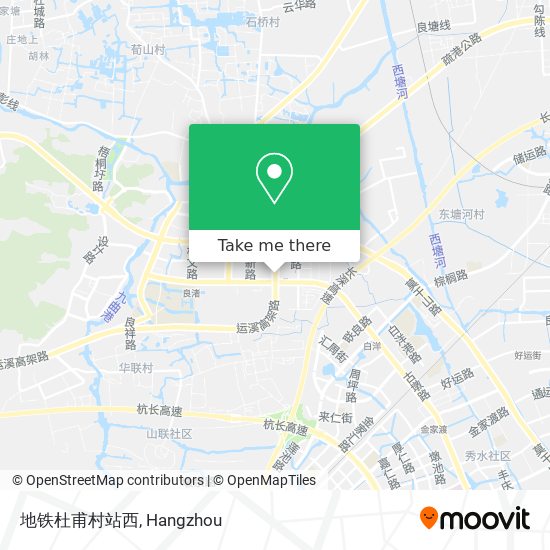 地铁杜甫村站西 map
