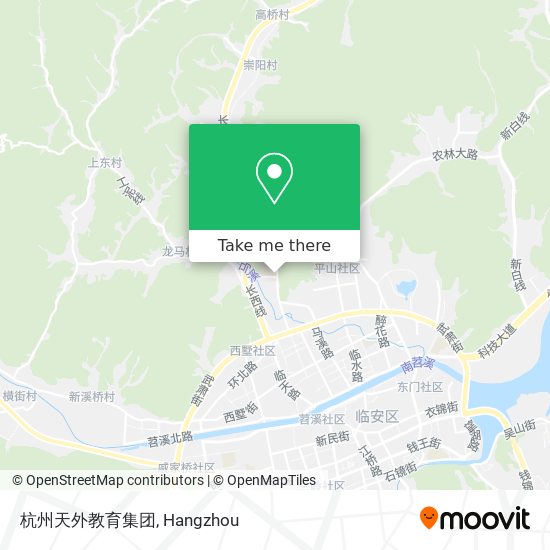 杭州天外教育集团 map
