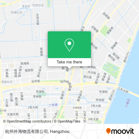 杭州外海物流有限公司 map