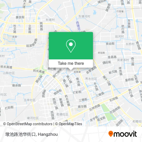 墩池路池华街口 map