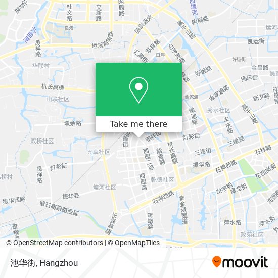 池华街 map