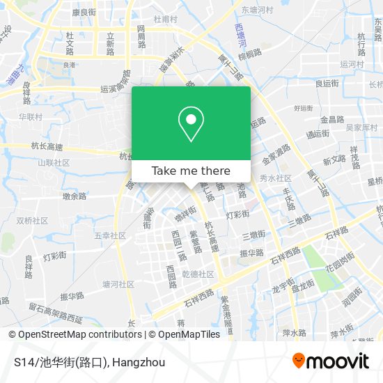 S14/池华街(路口) map