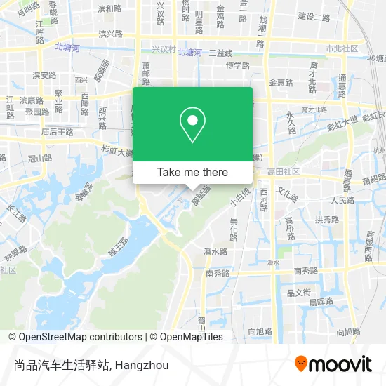 尚品汽车生活驿站 map