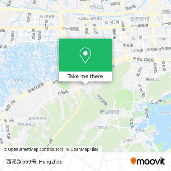 西溪路559号 map