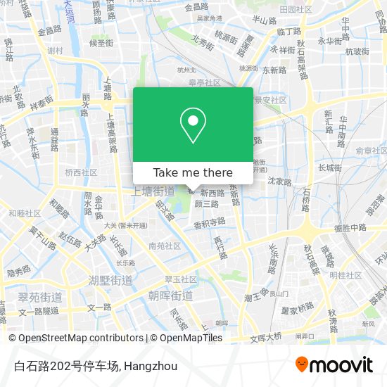 白石路202号停车场 map