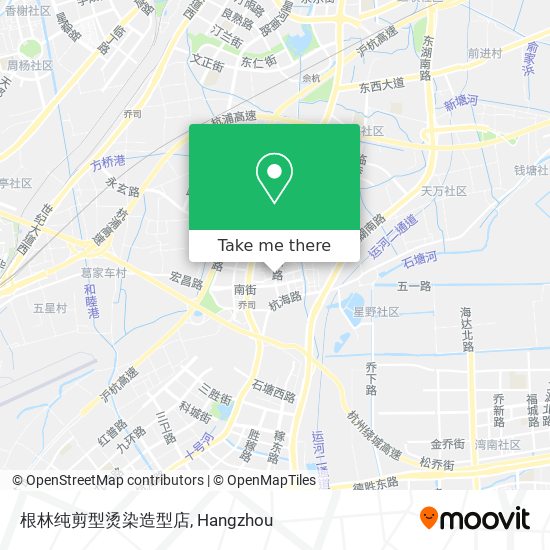 根林纯剪型烫染造型店 map