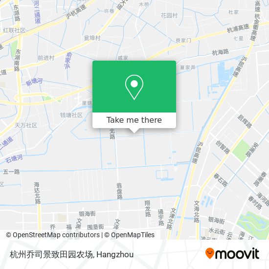杭州乔司景致田园农场 map