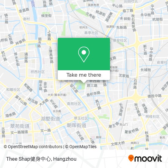Thee Shap健身中心 map