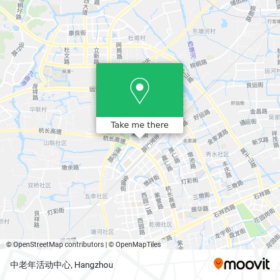 中老年活动中心 map