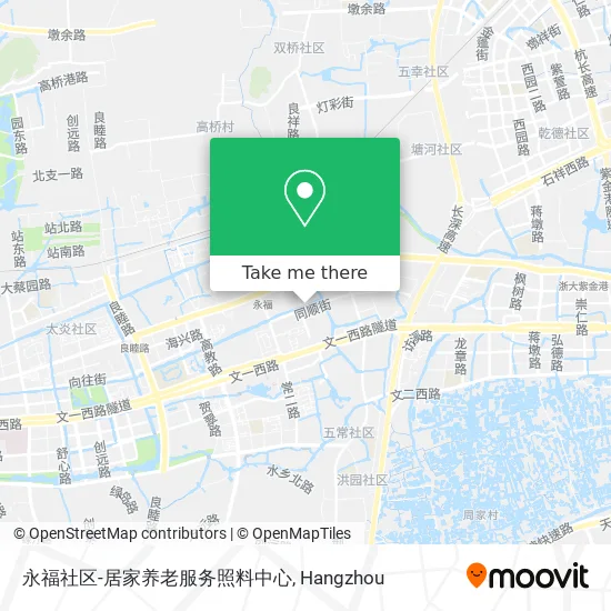 永福社区-居家养老服务照料中心 map
