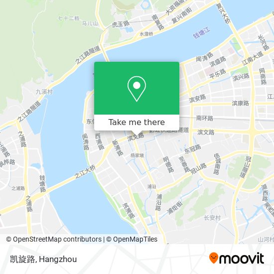 凯旋路 map
