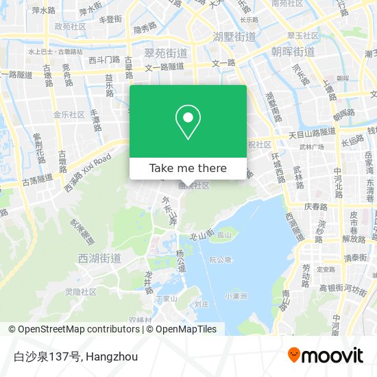 白沙泉137号 map