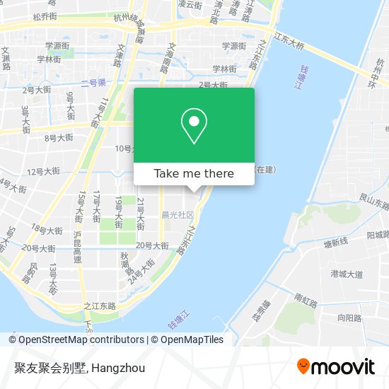聚友聚会别墅 map