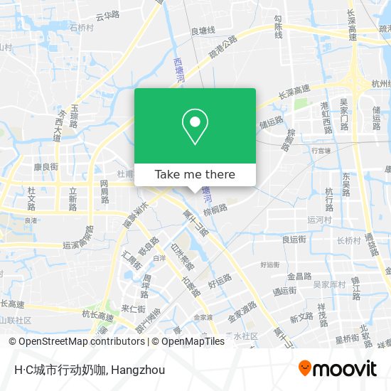 H·C城市行动奶咖 map