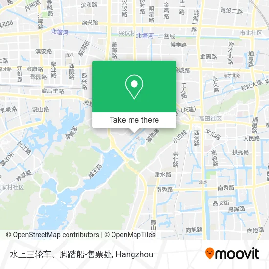 水上三轮车、脚踏船-售票处 map