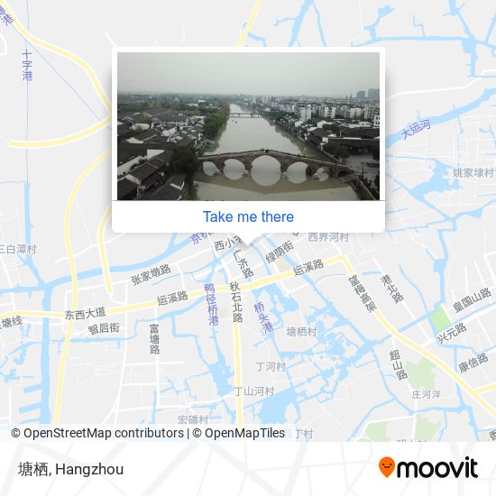 塘栖 map