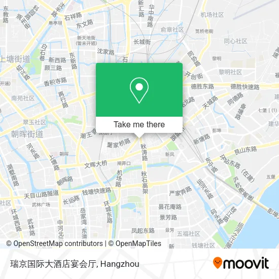 瑞京国际大酒店宴会厅 map