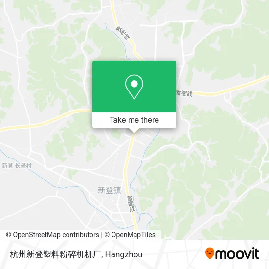 杭州新登塑料粉碎机机厂 map