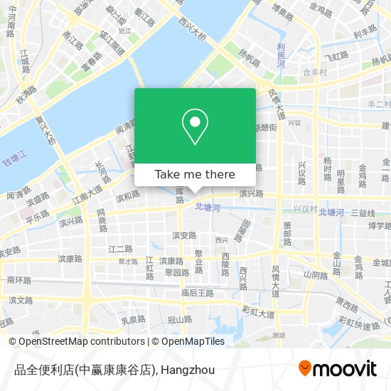 品全便利店(中赢康康谷店) map