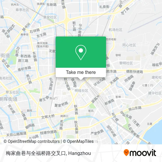 梅家曲巷与全福桥路交叉口 map