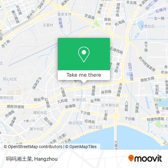 吗吗湘土菜 map