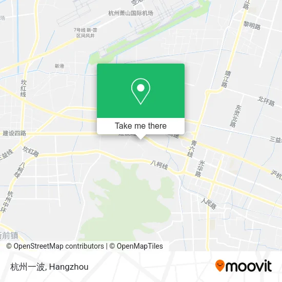 杭州一波 map