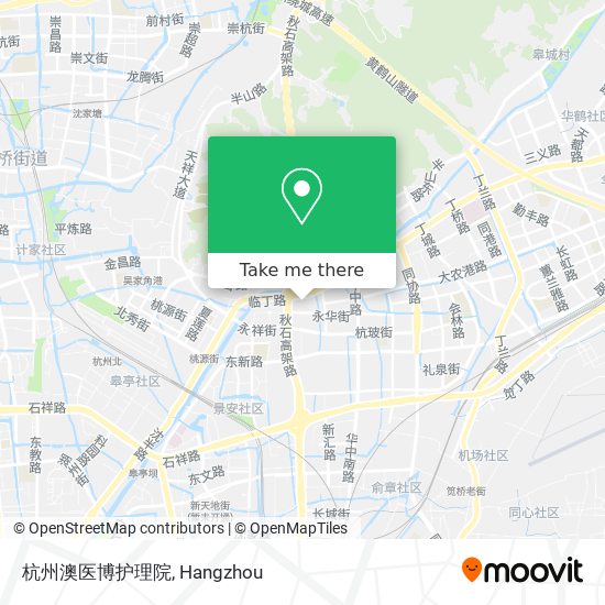 杭州澳医博护理院 map