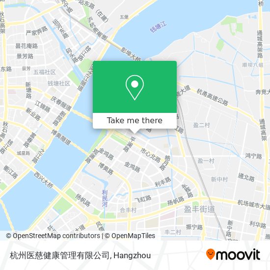 杭州医慈健康管理有限公司 map