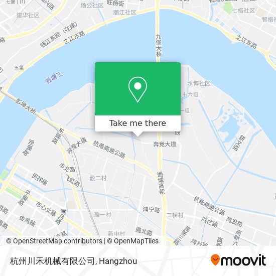 杭州川禾机械有限公司 map
