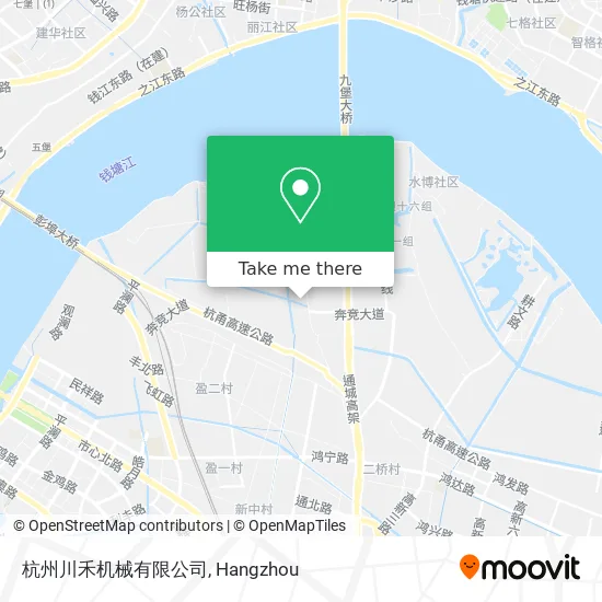 杭州川禾机械有限公司 map
