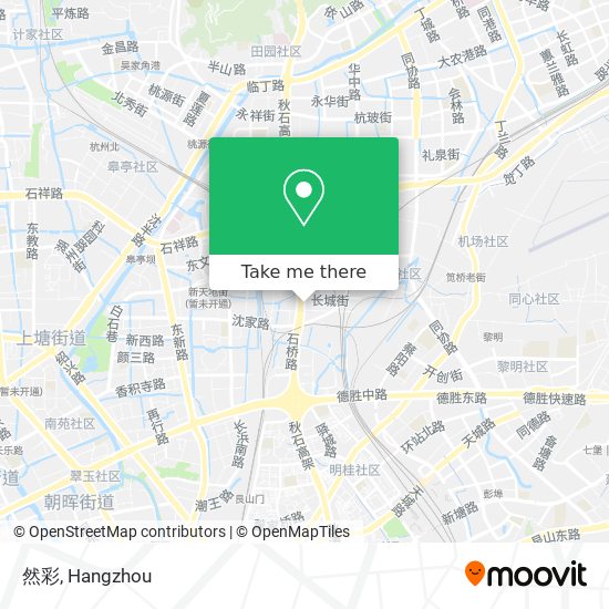 然彩 map