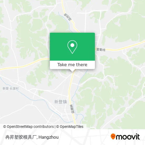 冉昇塑胶模具厂 map