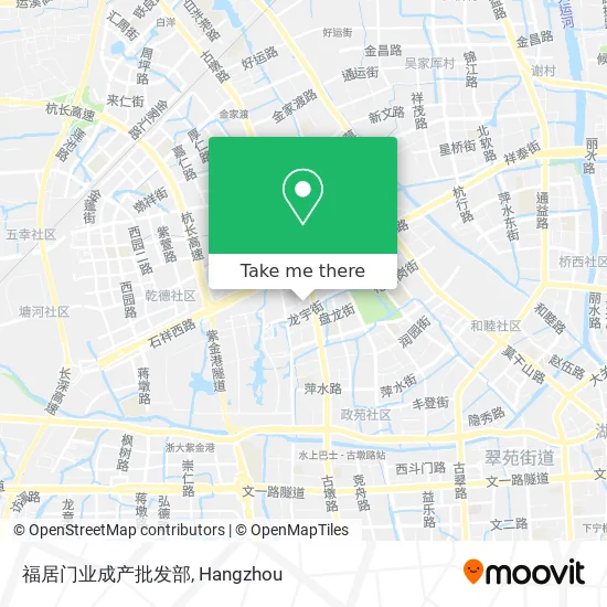 福居门业成产批发部 map