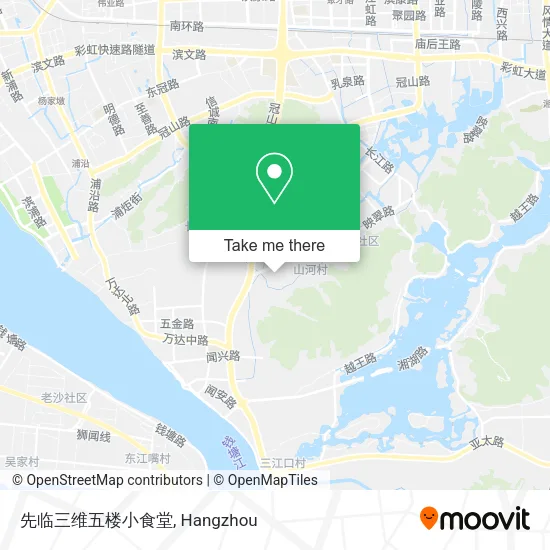 先临三维五楼小食堂 map