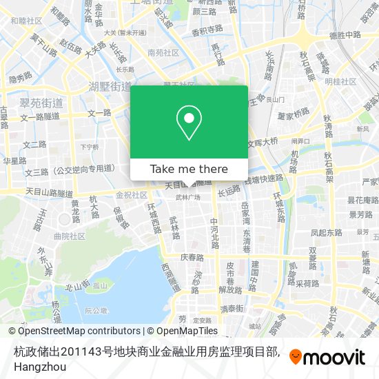 杭政储出201143号地块商业金融业用房监理项目部 map