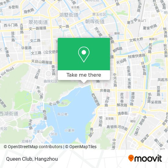 Queen Club map