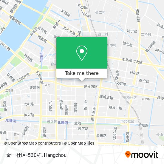 金一社区-530栋 map