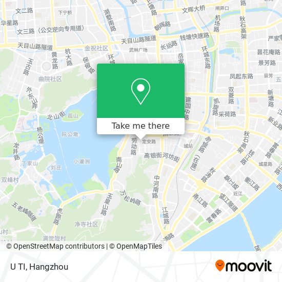 U TI map