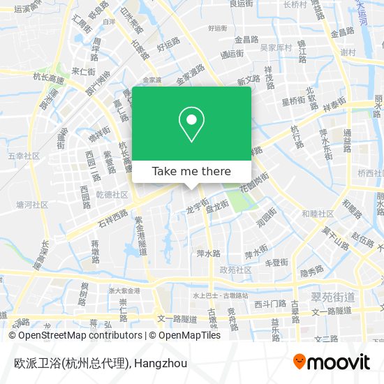 欧派卫浴(杭州总代理) map