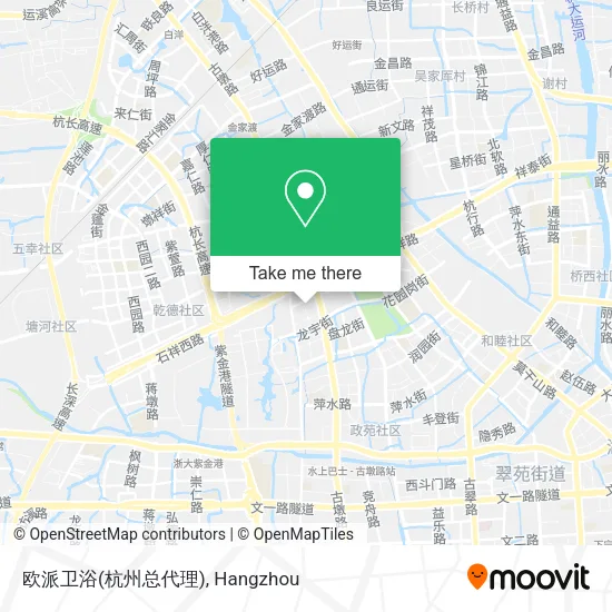 欧派卫浴(杭州总代理) map
