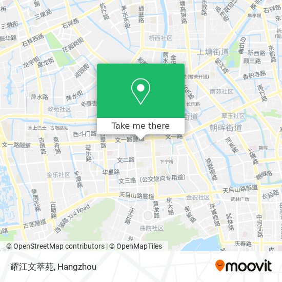 耀江文萃苑 map