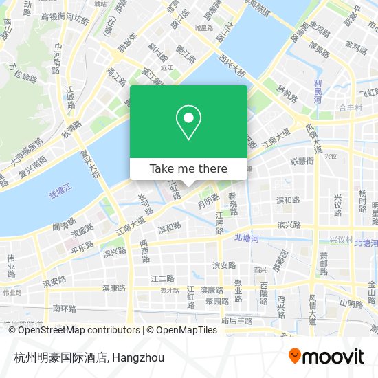 杭州明豪国际酒店 map